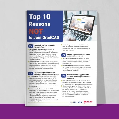 Resource Library Thumbnails_Top 10 Reasons NOT to Join GradCAS-
